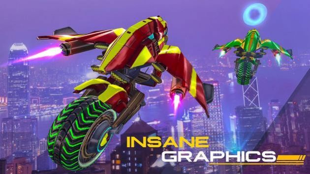 未来混乱城市飞车游戏中文版  v1.1图1