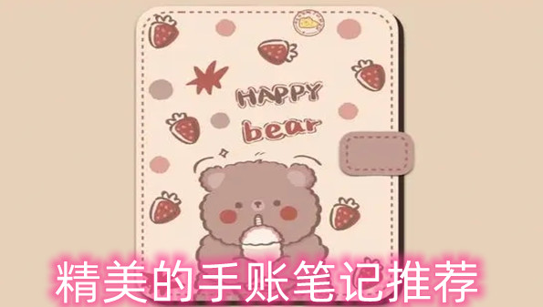 精美的手账笔记推荐