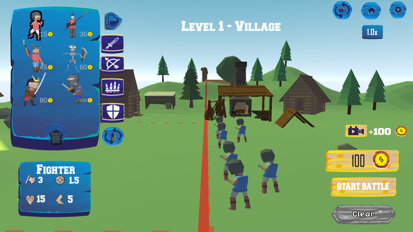 战斗传说模拟器安卓金币版  0.4图2