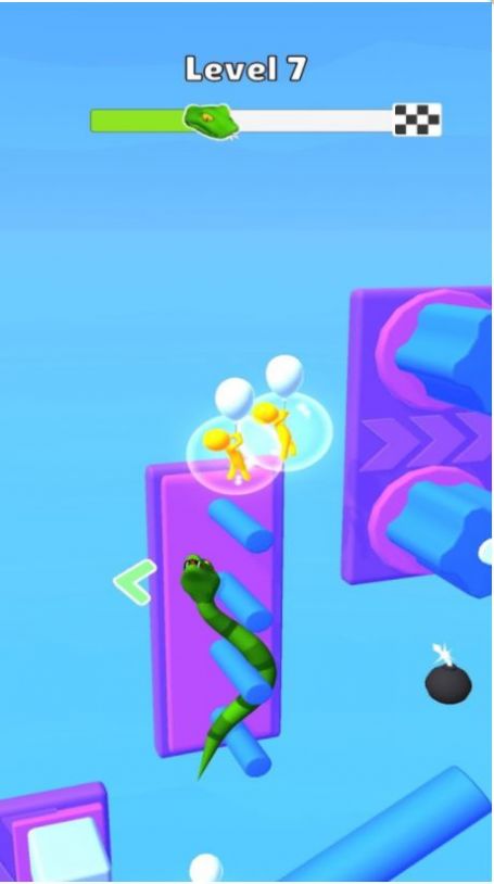 杂技贪吃蛇游戏安卓最新版 v1图3