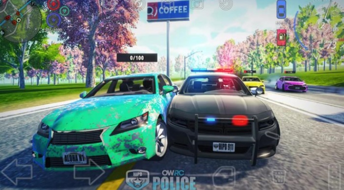 开放世界警察追逐模拟器图2