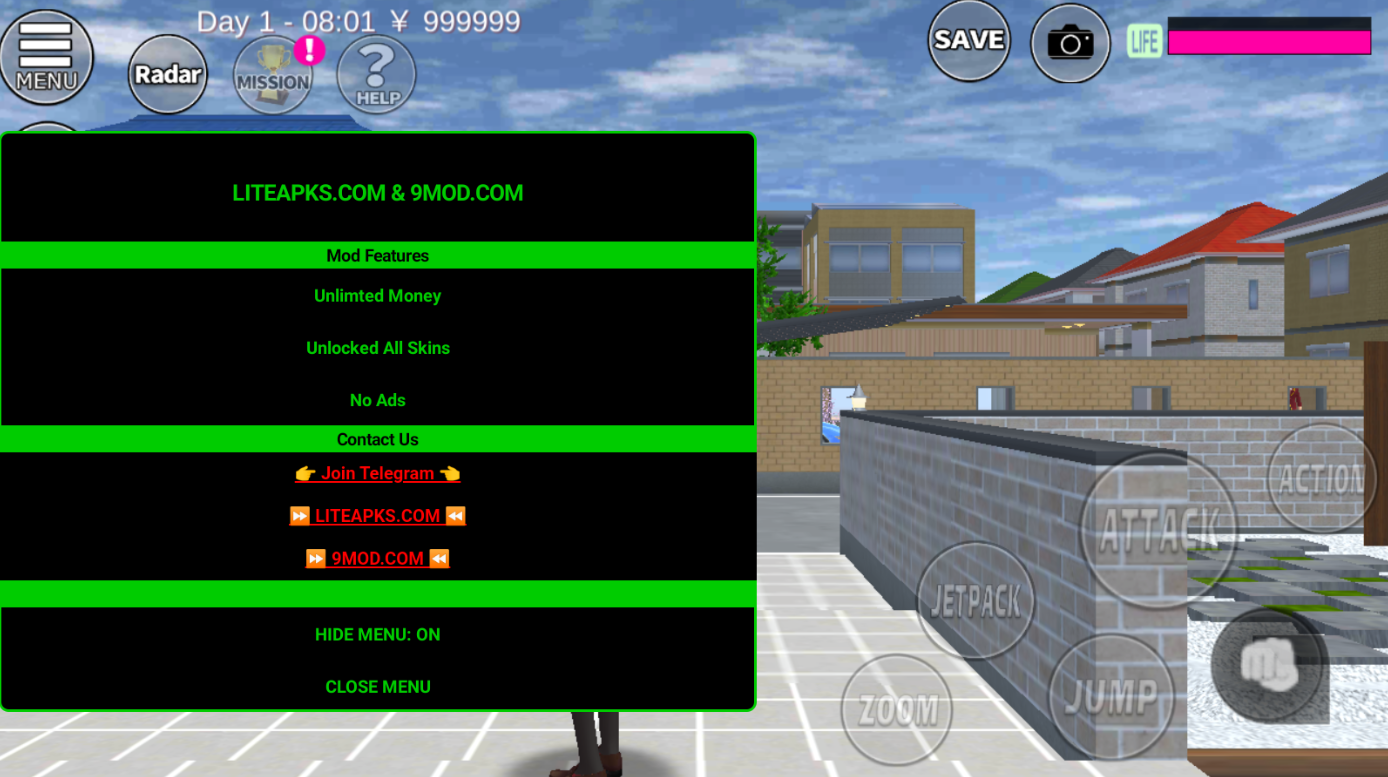 樱花校园模拟器mod菜单图3