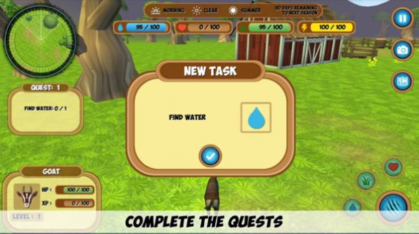 我的山羊模拟器安卓金币版 v1.0图2