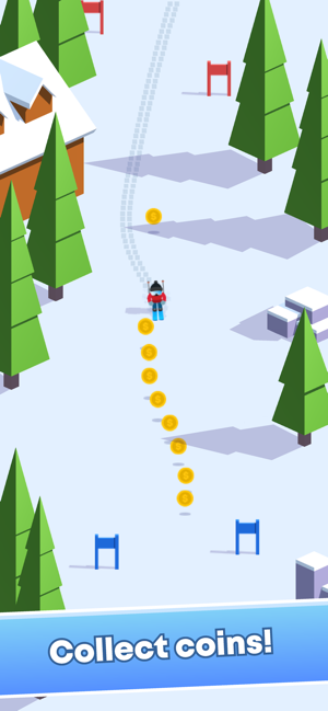 滑雪狂欢游戏安卓中文版  v1.0图1