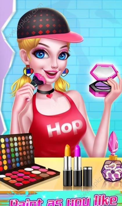 嘻哈女孩时尚换装游戏安卓下载  v1.1.3163图3