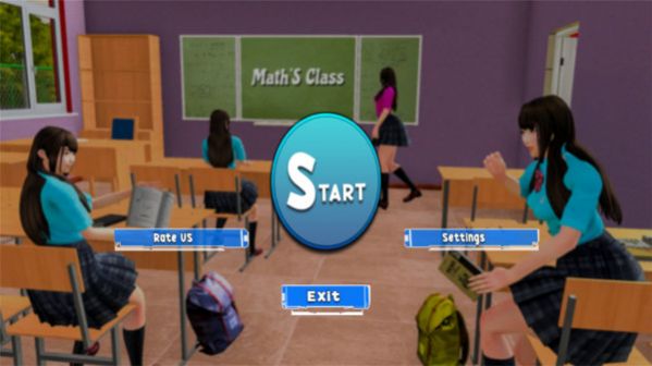 由美女孩学校安卓中文版游戏  v1.0图2