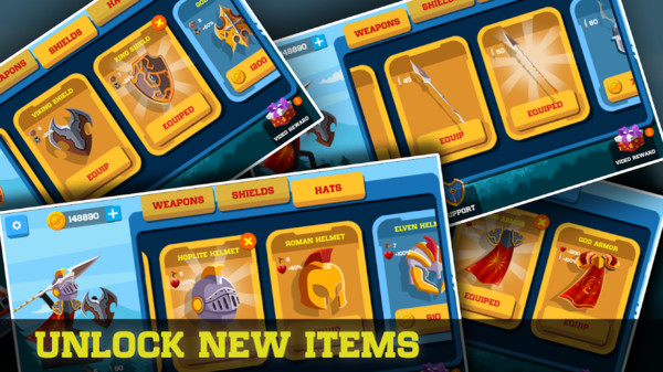 长矛大帝火柴人金币钻石安卓版 v1.0.6图1