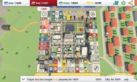 3D多人大富翁金币中文安卓版（Rentomania）  v0.2图4