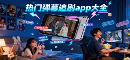 热门弹幕追剧app大全