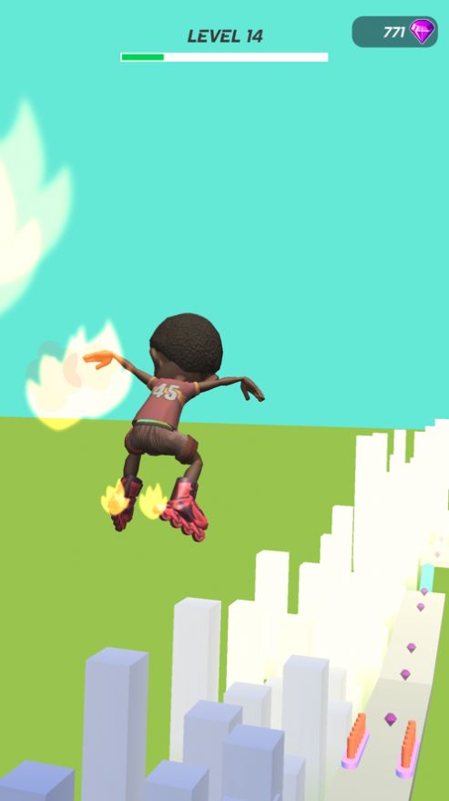 Sky Rollerskate Surfing游戏图1