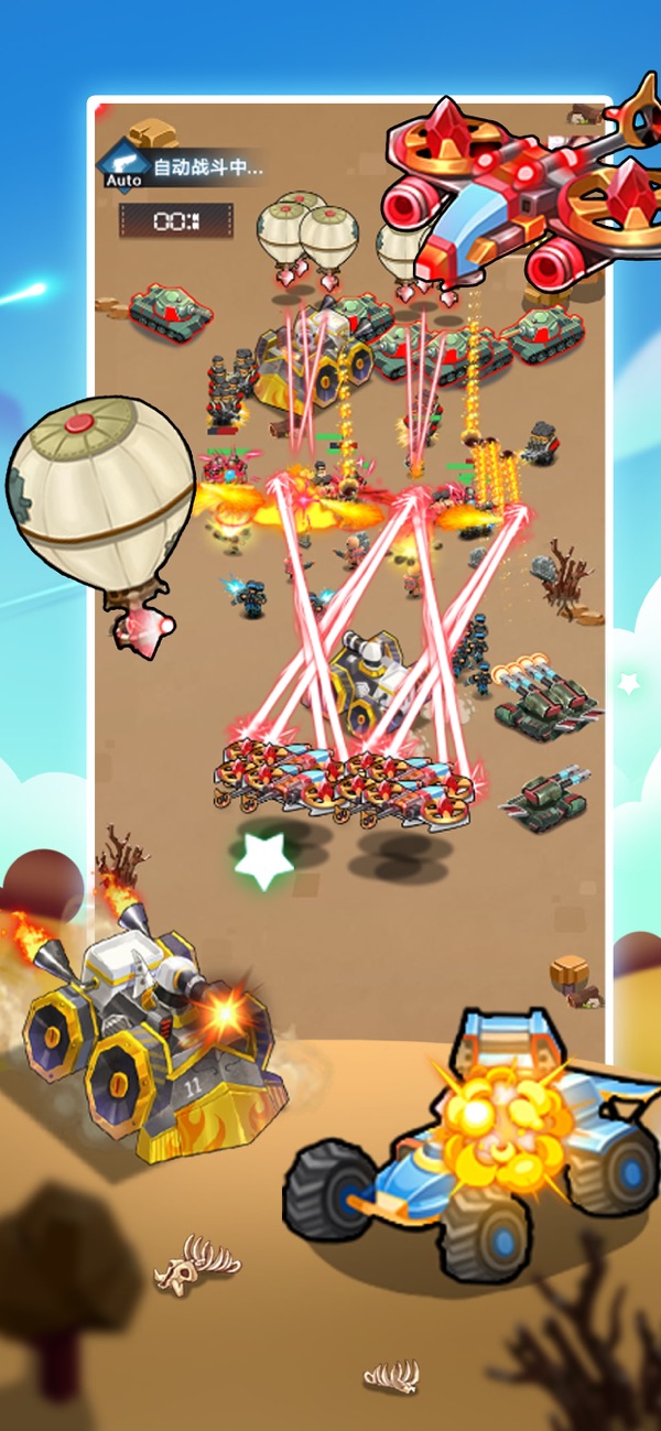 坦克尖兵金币安卓版  v0.1.20171104图1