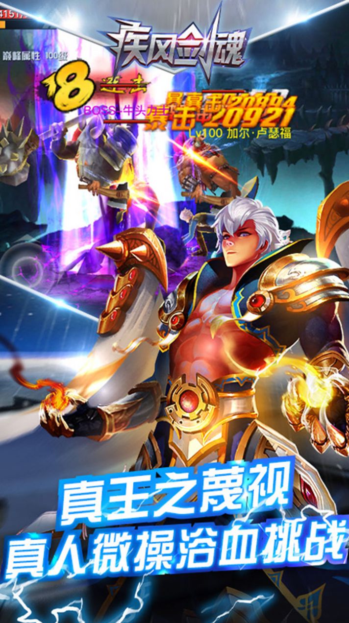 疾风剑魂之冰霜领域手游图2