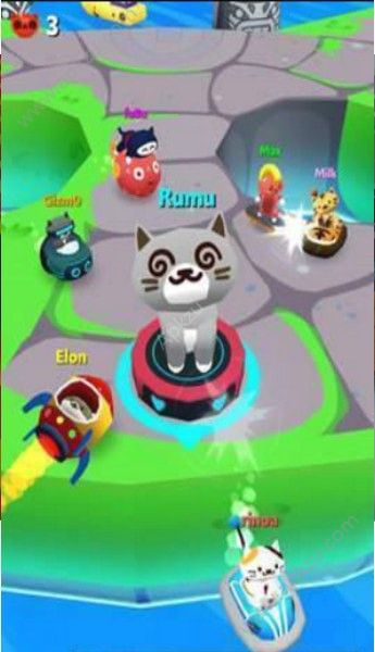 滑板猫最新安卓版下载bumper cats  v1.0.6图3