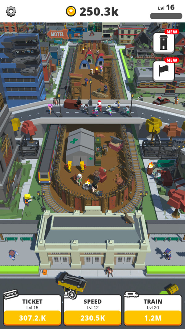 闲置列车游戏金币安卓版  v0.0.6图1