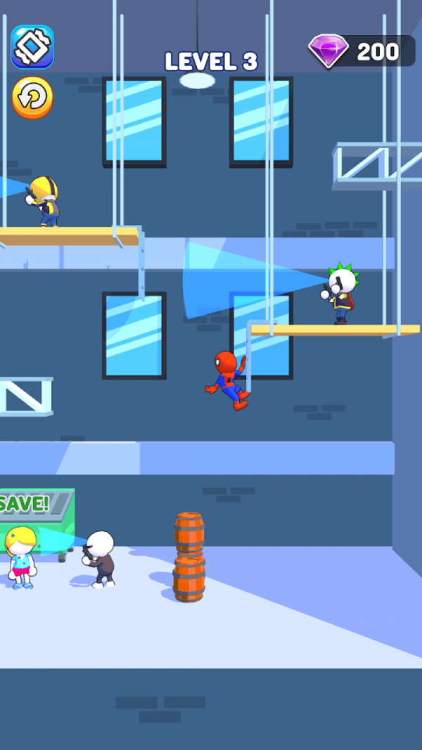 疯狂蜘蛛网游戏图2