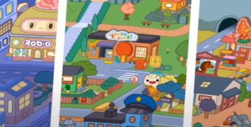 漫画风的虚拟生活游戏