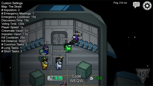 太空狼人杀AmongUs3D动画版游戏  v1.2.0图4