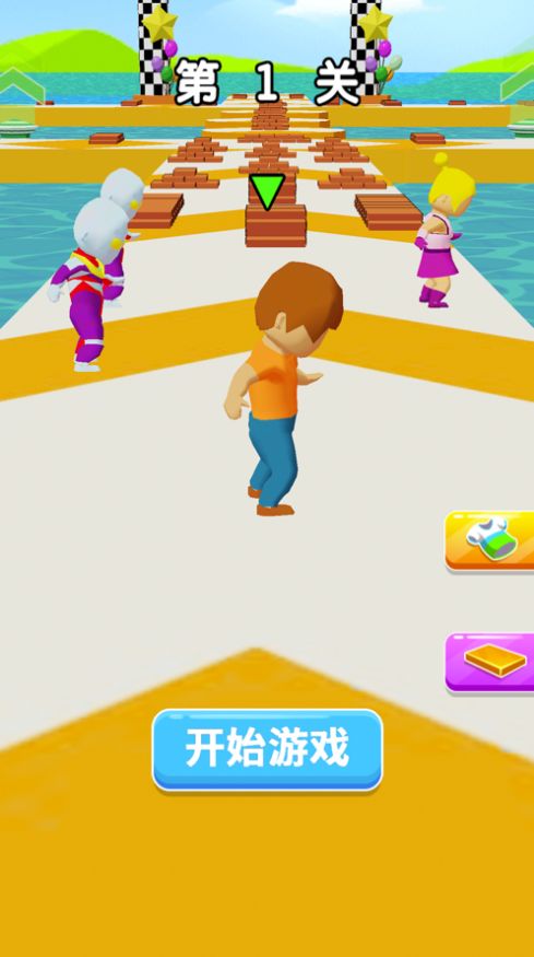 搭桥竞速赛游戏图3