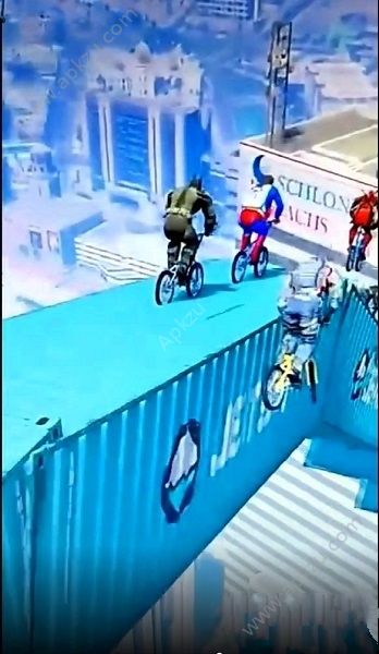 爆笑自行车大赛游戏图1