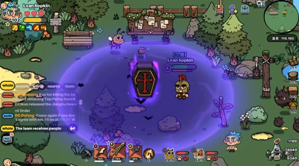 沙盒与副本英勇之地手机版下载安装（Heros Land） v1.0图1