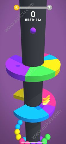 欢乐球球跳塔游戏图1