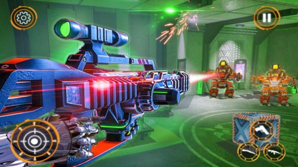 机器人射击模拟游戏中文安卓版  v2.6图3