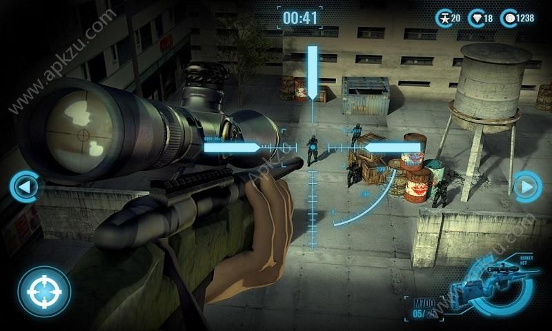 狙击手3D生死狙击游戏下载安卓版（Sniper Gun 3D）  v5.11.4图1