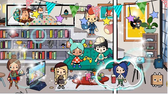 米加恋爱小镇世界中文最新完整版图3