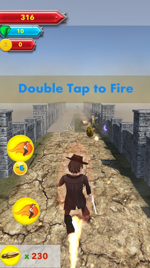 牛仔土匪射击跑游戏安卓中文版  v1.0图2