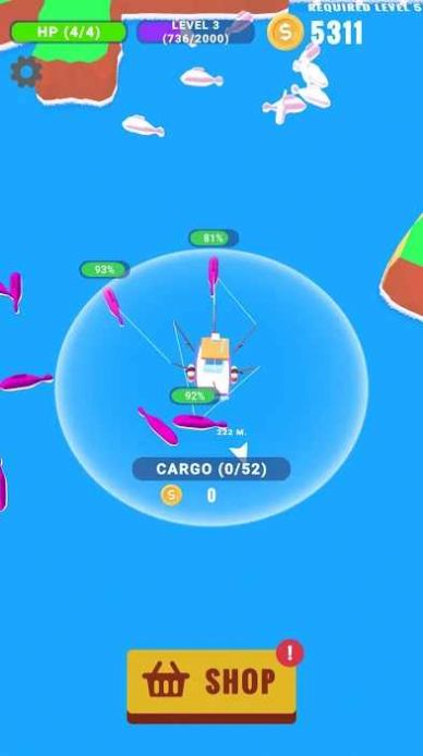 闲置钓鱼大师官方中文版游戏  v4.0.2图4