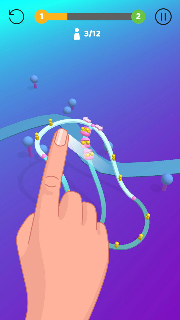 轨道出租车3D游戏图2