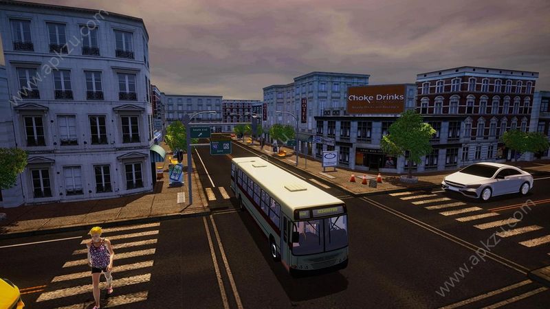 公交车模拟驾驶2019手游版中文汉化安卓版  v1.7图1