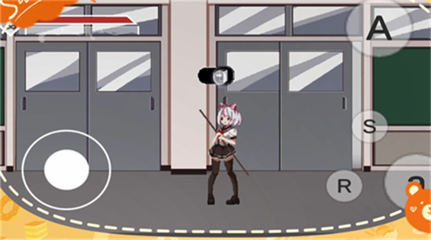 白毛少女大战僵尸官方版图2