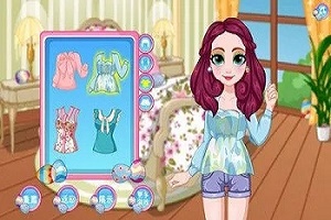 给女生化妆的游戏