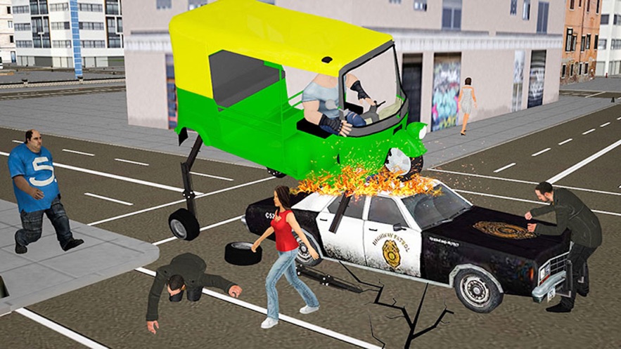 高架的士土拨车安卓手机版  v1.0图4