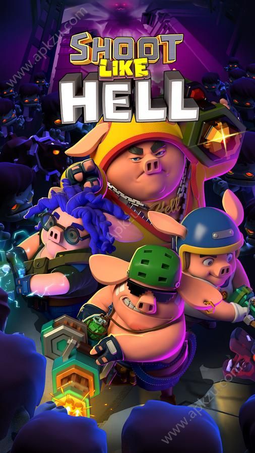 地狱射击僵尸猎人游戏中文汉化版（Shoot Like Hell Swine vs Zombies）  v1.0.25图3