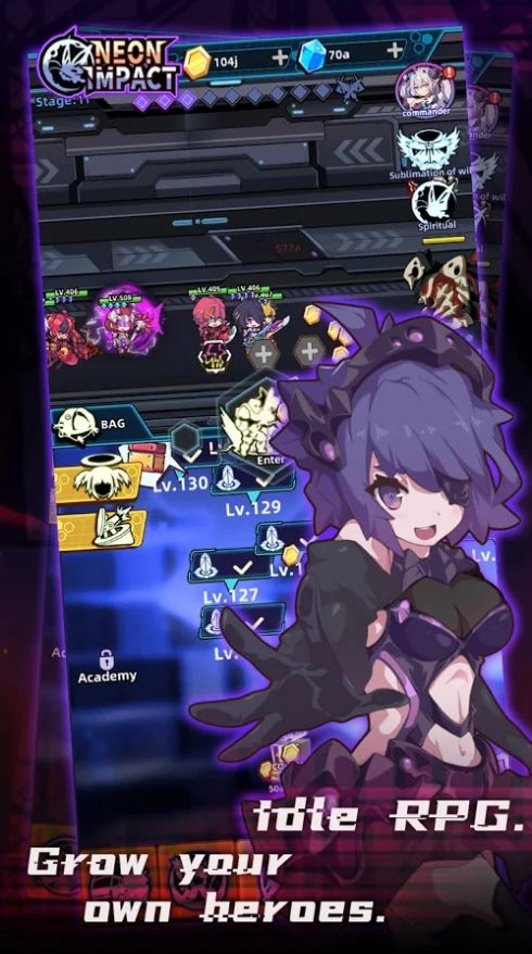 Neon Impact手游官方中文版  v3.1.0图1