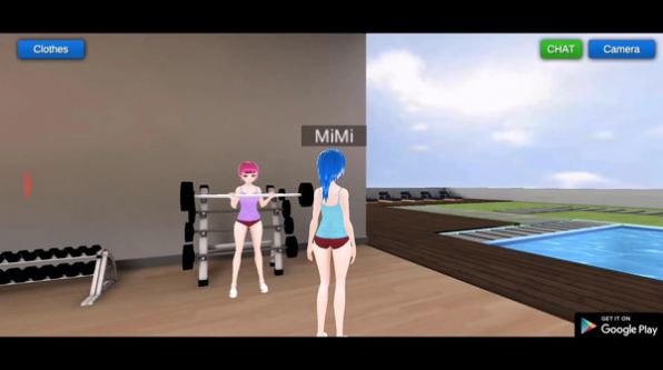 动漫女友模拟器游戏中文手机版  v3.8图1