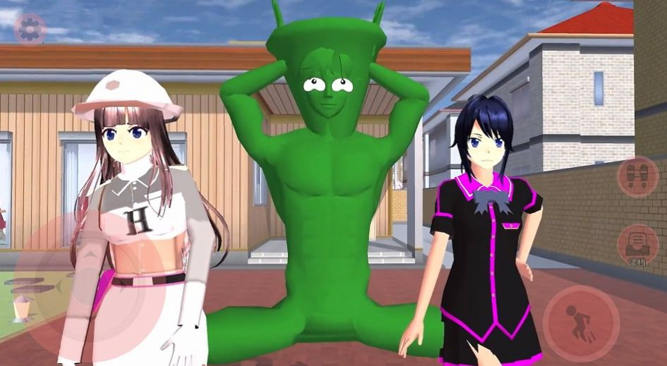 樱花学园逃离巨人最新版图1