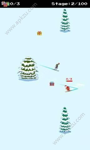 圣诞老人和僵尸的滑雪大战安卓版图3