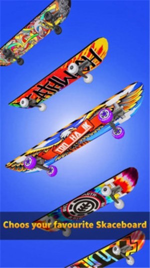 滑板奔跑游戏图1