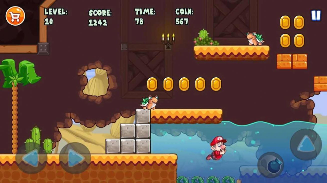 超级玛丽丛林大冒险安卓最新版游戏  v5.7.0图3