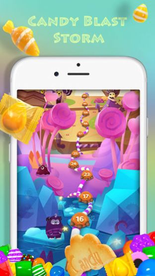 糖果消除风暴游戏最新手机版  v1.0图2