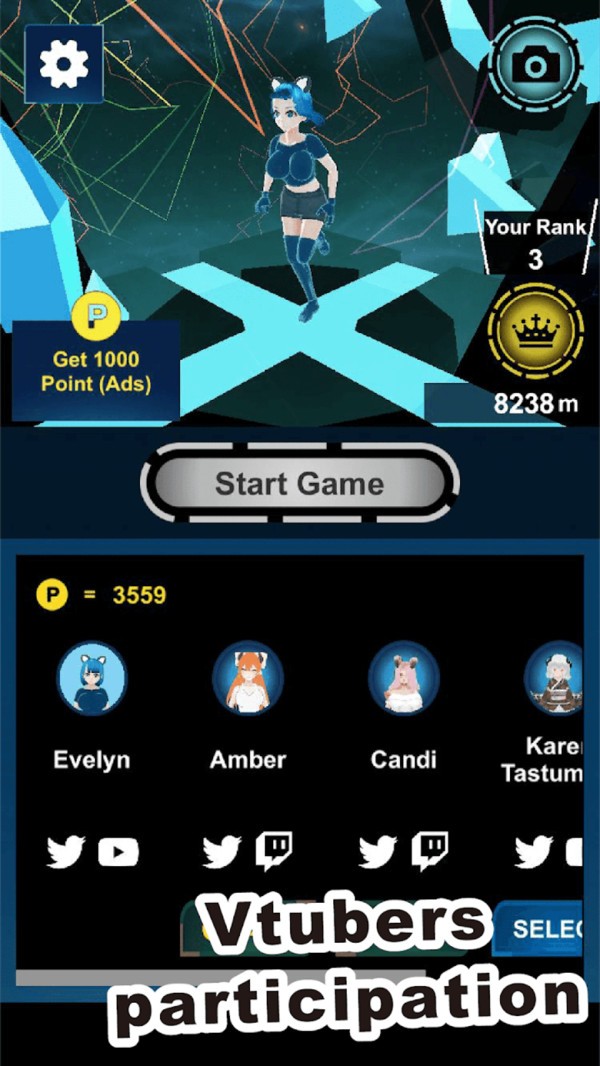 小艾在黑暗中奔跑安卓中文版  v1.0.6图1