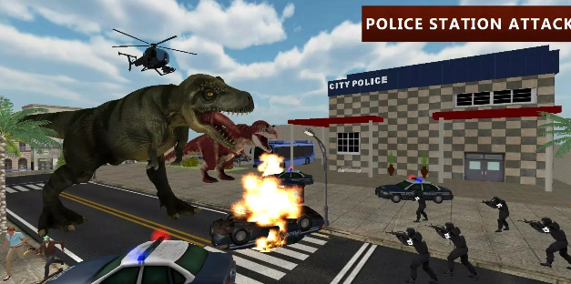 恐龙模拟器城市攻击图2