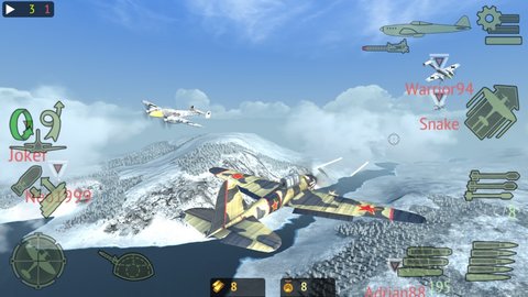二战轰炸混战道具安卓版  v1.0图2