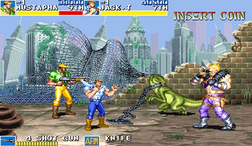 恐龙快打双人无敌版图4