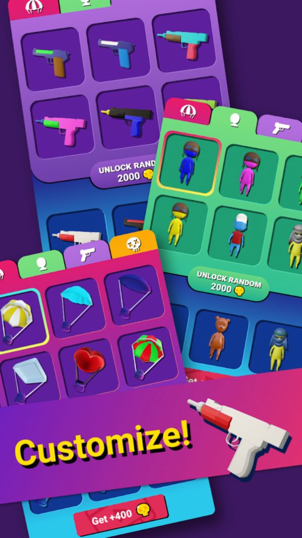 降落伞淘汰赛游戏安卓中文版  v1.1图3