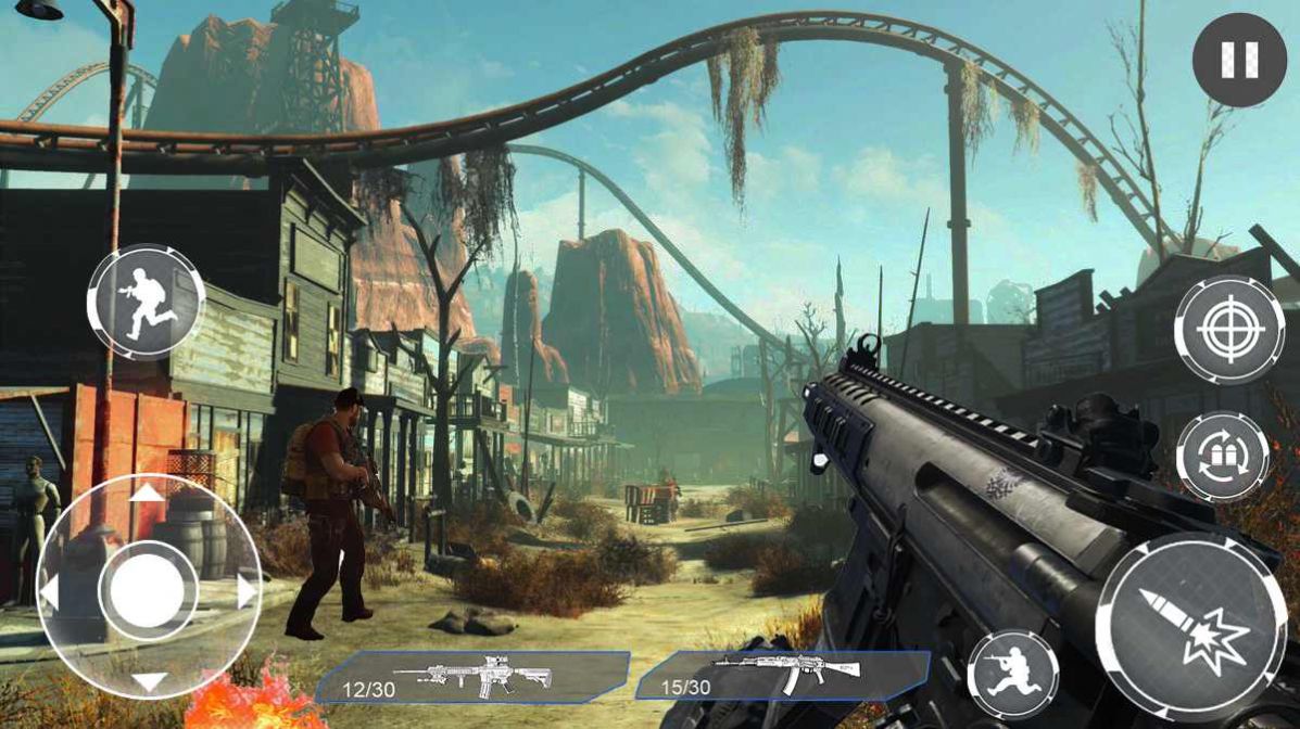 荒野TPS突击队游戏安卓手机版  v2.1图1