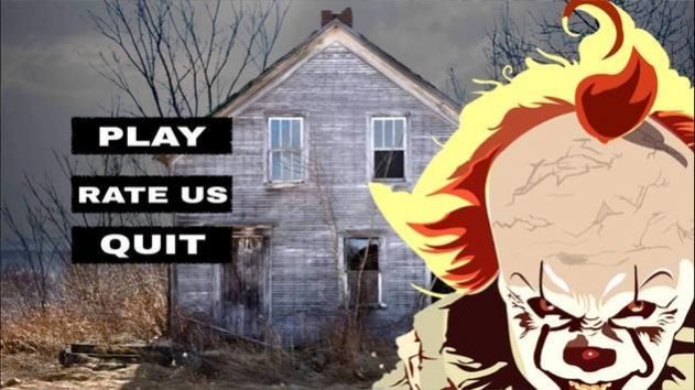 疯狂小丑恐怖屋逃生游戏中文版  v1.2图1